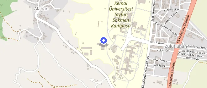 Tayfur Sökmen Öğrenci Yurdu konumu