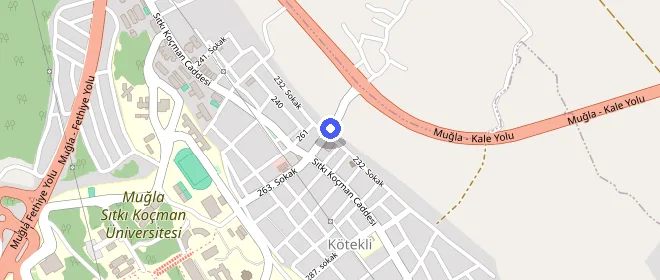 Şahidi Kız Yurdu konumu