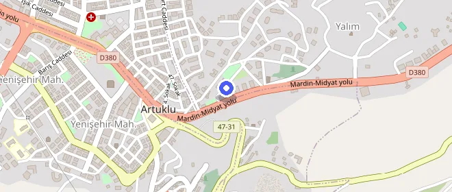 Mardin Kız Öğrenci Yurdu konumu