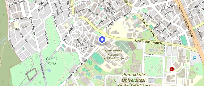 Pamukkale Yurdu konumu