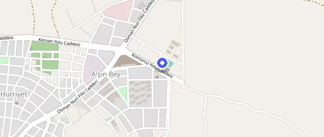 Honaz Öğrenci Yurdu konumu