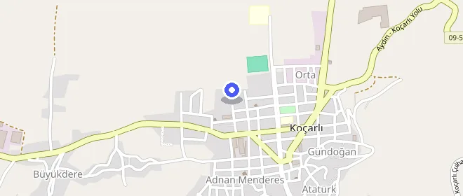 Koçarlı Öğrenci Yurdu konumu