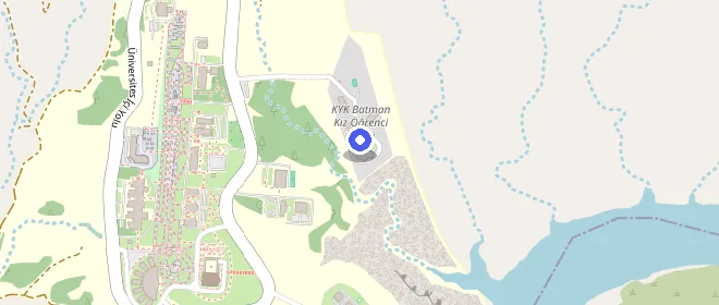Batman Kız Öğrenci Yurdu konumu
