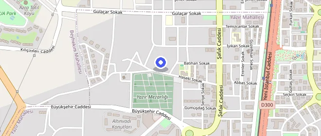 Mesnevi Öğrenci Yurdu konumu