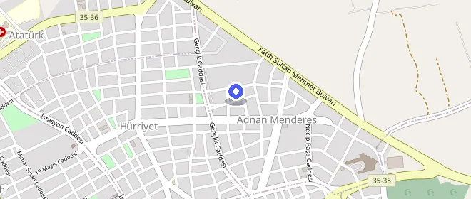 Tire Öğrenci Yurdu Müdürlüğü konumu