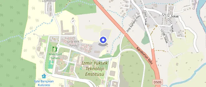 Urla Kız Öğrenci Yurdu Müdürlüğü konumu