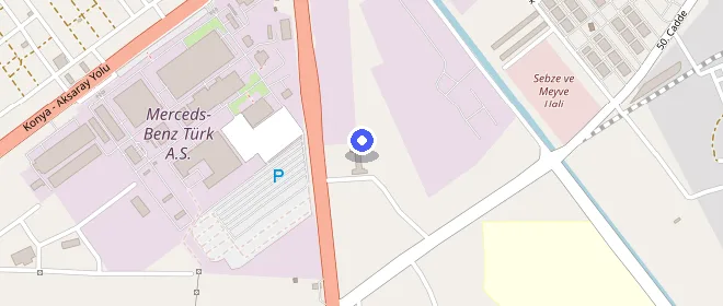 Aksaray Kız Yurdu konumu