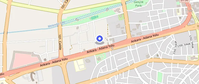 Aksaray Erkek Yurdu konumu