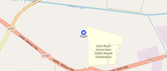 Salihli Öğrenci Yurdu konumu