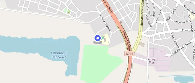 Cihanbeyli Öğrenci Yurdu konumu
