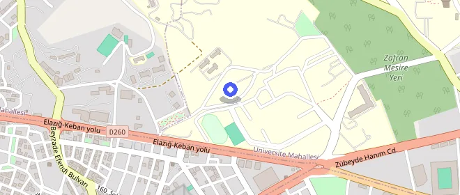 Sare Ana Öğrenci Yurdu konumu
