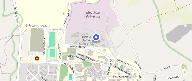 Nevşehir Erkek Yurdu konumu