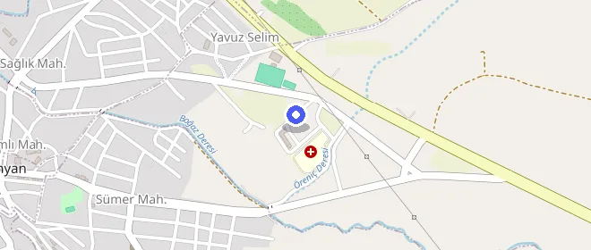 Yılmaz Turhan Yükseköğrenim Öğrenci Yurdu konumu