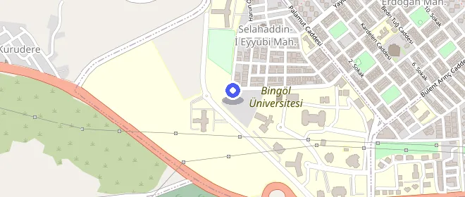 Bingöl Kız Öğrenci Yurdu konumu