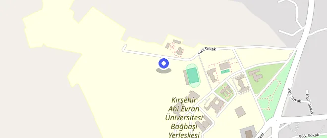 Kırşehir Tobb Öğrenci Yurdu konumu