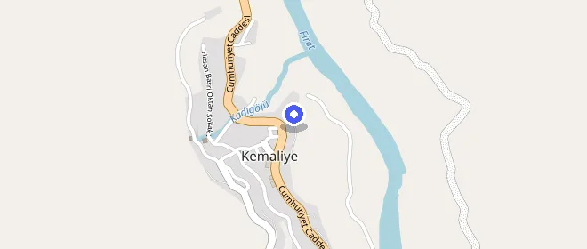 Kemaliye-osman Nuri Akın Yurdu konumu