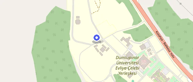 Dumlupınar Öğrenci Yurdu konumu