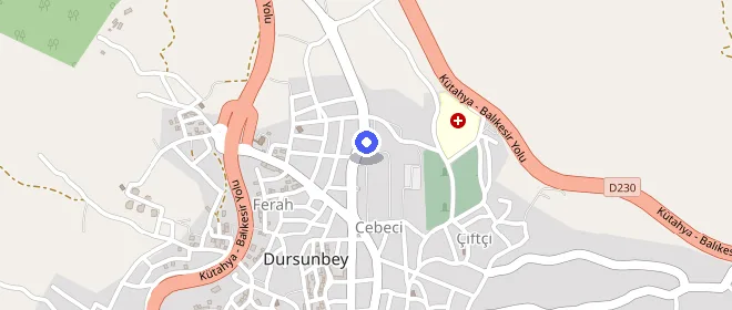 Dursunbey Öğrenci Yurdu konumu