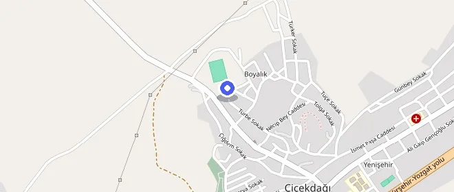 Mecidiye Öğrenci Yurdu konumu