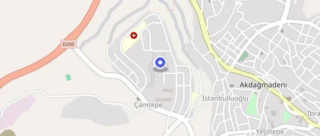 Akdağmadeni Yurdu konumu