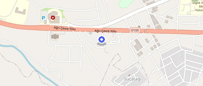 Ağrı-ahmed-i Hani Öğrenci Yurdu konumu