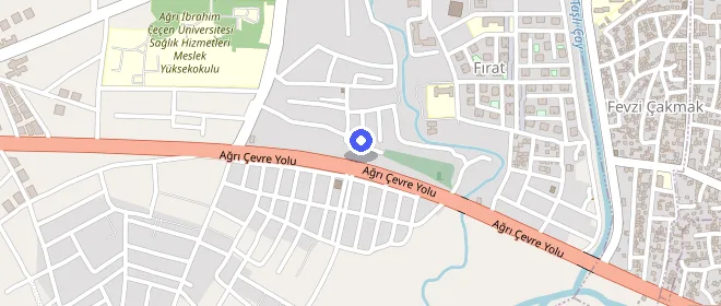 İshak Paşa Öğrenci Yurdu konumu