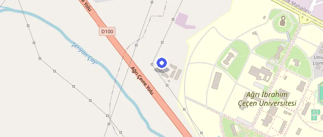 Abdurrahim Arvasi Öğrenci Yurdu konumu