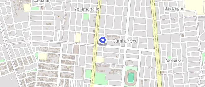 Salih Baba Öğrenci Yurdu konumu