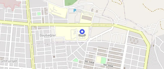 Erzincan Öğrenci Yurdu konumu