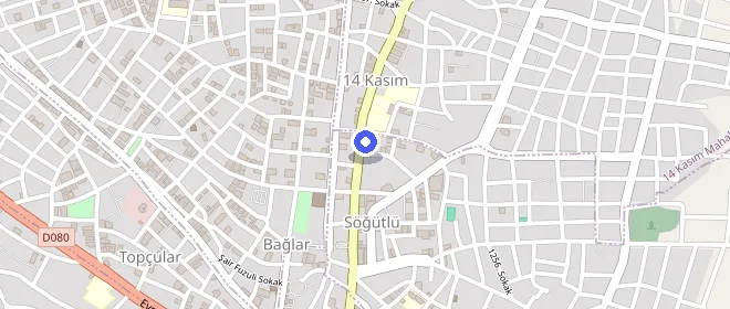 Süreyya Sülün Hanım Öğrenci Yurdu konumu
