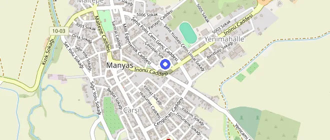 Manyas Öğrenci Yurdu konumu