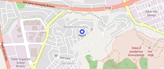 Plevne Öğrenci Yurdu konumu