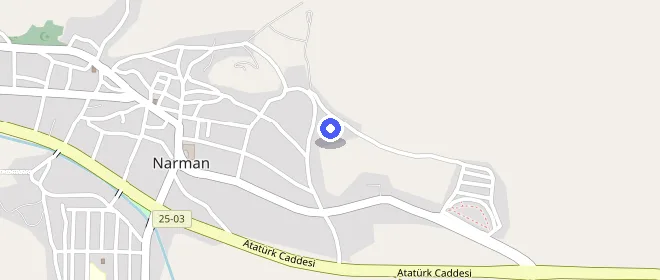 Narman Öğrenci Yurdu konumu