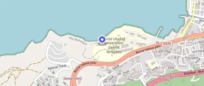 Gemlik Öğrenci Yurdu konumu