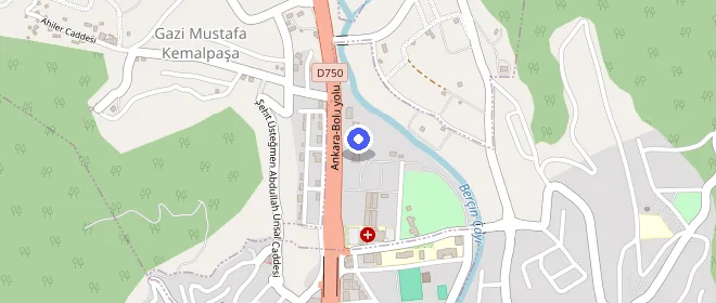 Kızılcahamam Öğrenci Yurdu Müdürlüğü konumu