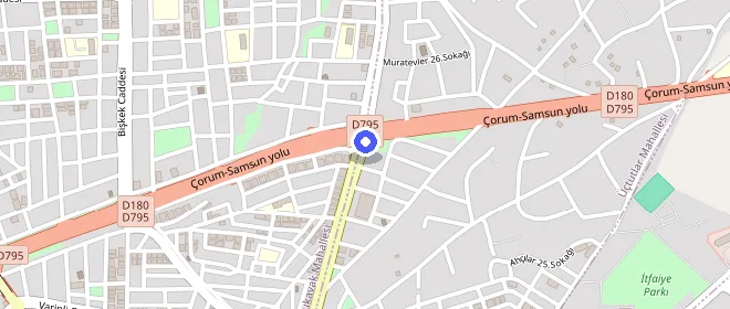 Kerebi Gazi Öğrenci Yurdu konumu