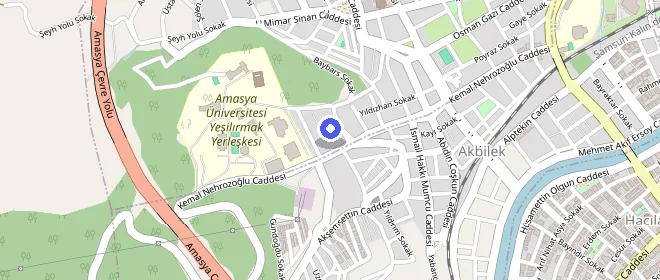 Amasya-yeşilırmak Yurdu konumu