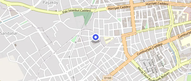 Hattat Emin Barın Öğrenci Yurdu konumu