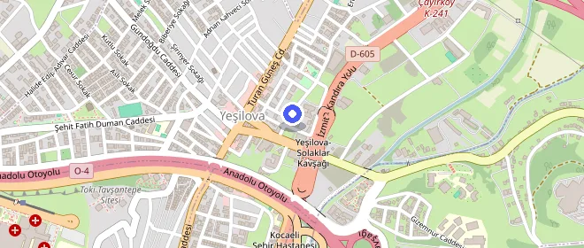Canfeda Hatun Öğrenci Yurdu konumu