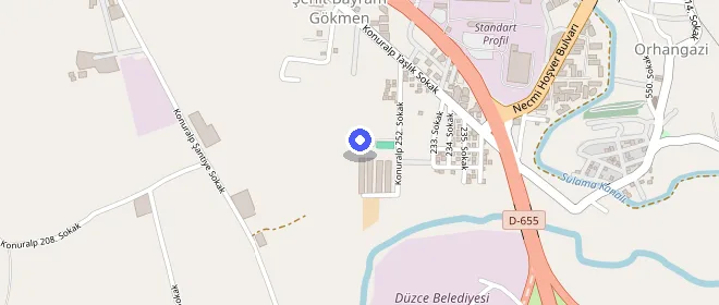 Raziye Begüm Sultan Öğrenci Yurdu konumu