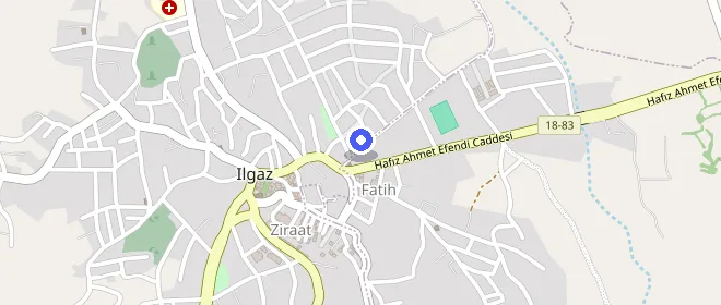 Ilgaz Öğrenci Yurdu konumu