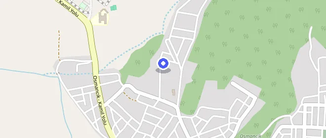 Osmancık Öğrenci Yurdu konumu