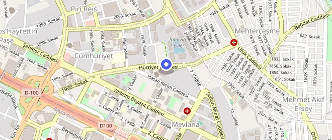 Esenyurt Kız Öğrenci Yurdu konumu