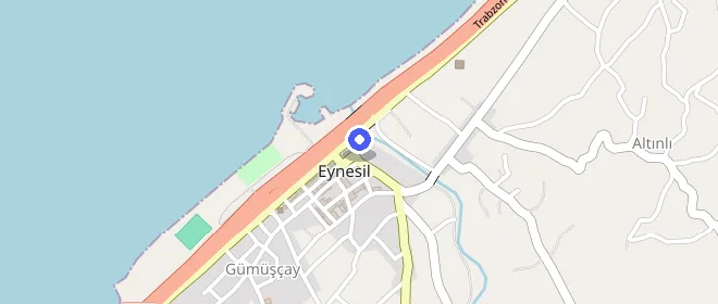 Eynesil Öğrenci Yurdu konumu