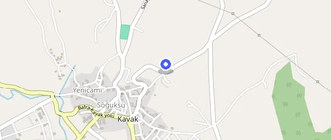 Kavak Öğrenci Yurdu konumu