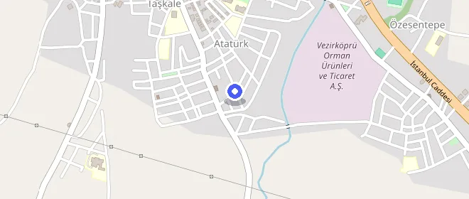 Vezirköprü Öğrenci Yurdu konumu