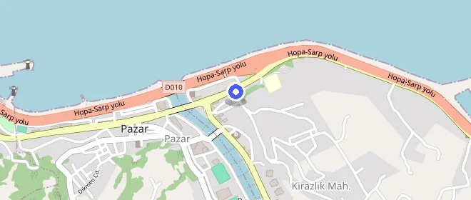 Pazar Öğrenci Yurdu konumu