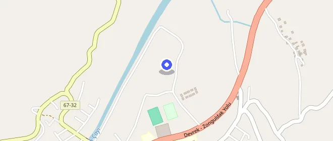Devrek Sos.yar.day.vak. Ögrenci Yurdu konumu