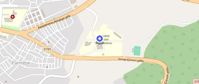 Boyabat Öğrenci Yurdu konumu