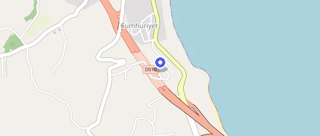 Gerze Öğrenci Yurdu konumu